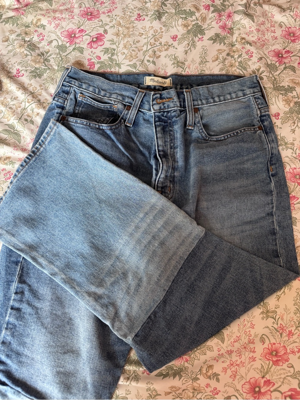 Madewell Cropped Bootcut Jeans